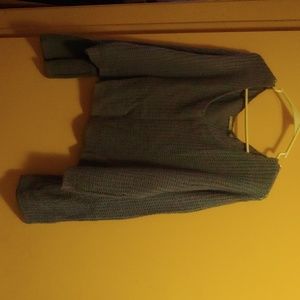 Crop sweater